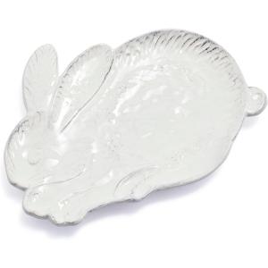 Embossed Bunny Plate by Sur La Table