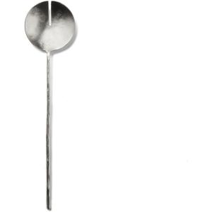 Sur La Table Brushed Silver Serving Fork