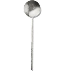 Sur La Table Brushed Silver Serving Spoon