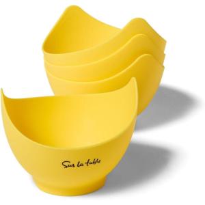 Sur La Table Egg Poachers, Set of 4, Yellow