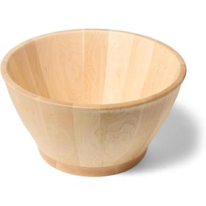 Sur La Table Maple Wood Serving Bowl, Tan