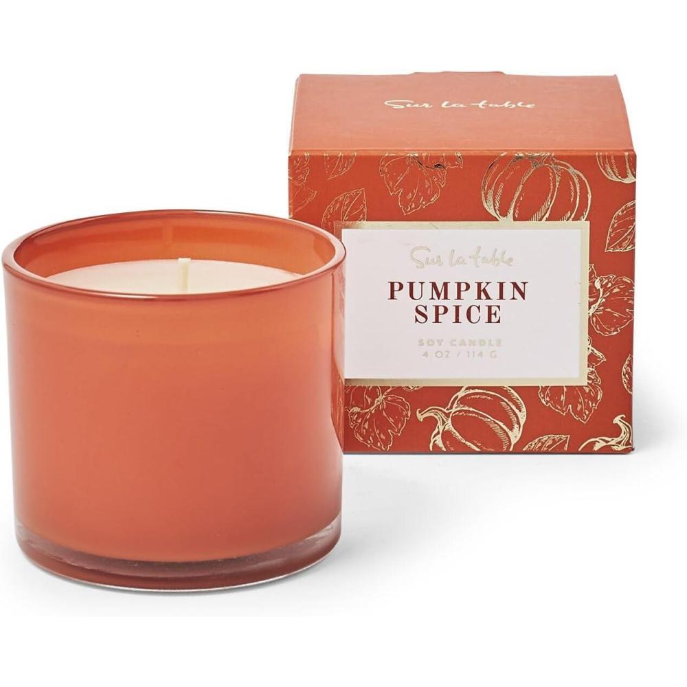 imageSur La Table Pumpkin Spice Candle Orange