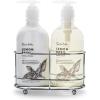 Sur La Table Hand Soap & Lotion Caddy Set, 12 oz, Lemon Basil