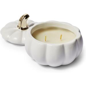 Sur La Table Figural Pumpkin Spice Candle, White