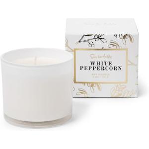 Sur La Table White Peppercorn Candle