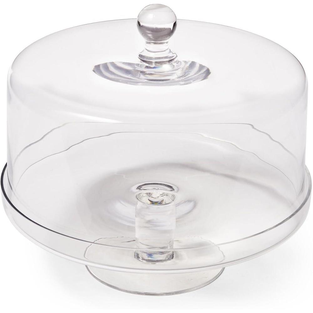 imageSur La Table Covered Cake Stand Clear