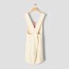 Sur La Table Cotton Smock Apron – Durable, Absorbent & Lightweight Cooking Apron with Textured Woven Design, Easy On/Off, 30″ x 39″