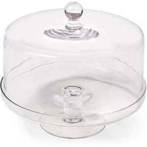 Sur La Table Covered Cake Stand, Clear