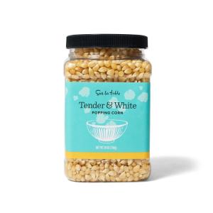 Sur La Table Tender & White Popping Corn, Tan