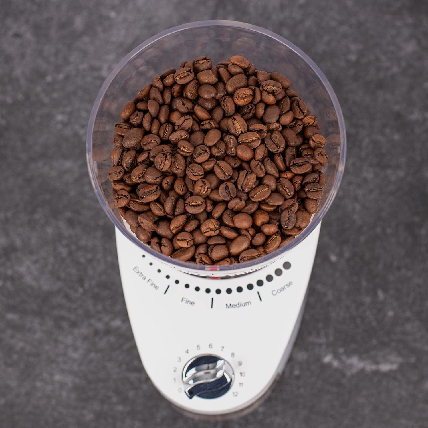 imageCapresso Infinity Plus Conical Burr Grinder BlackWhite