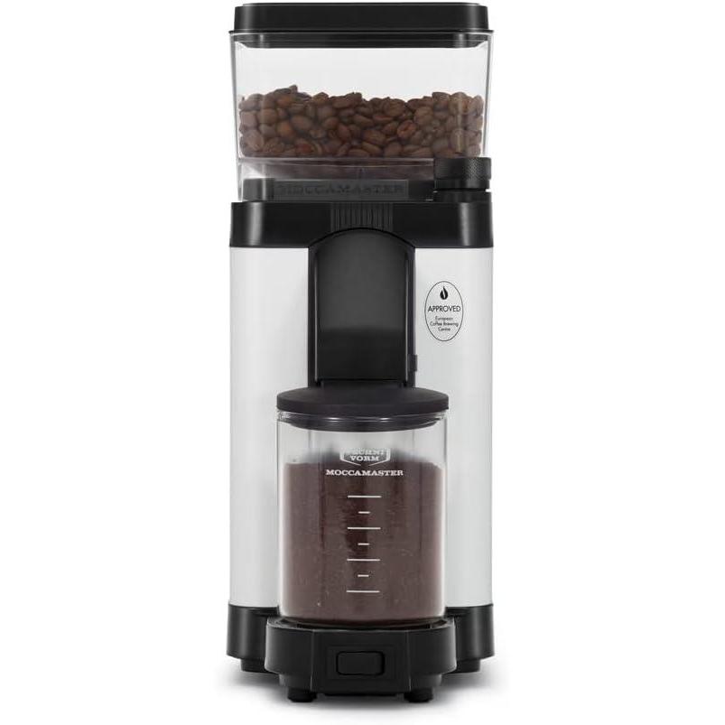 imageTechnivorm Moccamaster 49522 KM5 Burr Coffee Grinder Matte WhiteMatte White