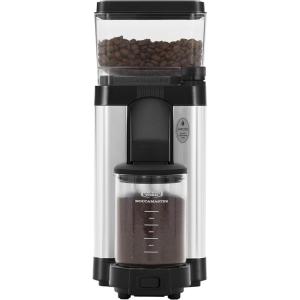 Technivorm Moccamaster 49522 KM5 Burr Coffee Grinder, Matte White(Polished Silver)
