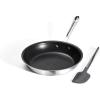 All-Clad D3 Pro Nonstick 3-ply Bonded Cookware, 10 inch Fry Pan and Spatula