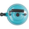 Le Creuset Enamel On Steel Whistling Tea Kettle, 1.7 qt., Cerise(Caribbean)