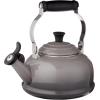 Le Creuset Enamel On Steel Whistling Tea Kettle, 1.7 qt., Cerise(Oyster)
