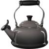 Le Creuset Enamel On Steel Whistling Tea Kettle, 1.7 qt., Cerise(Oyster)