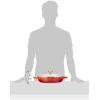 Le Creuset of America Enameled Cast Iron Buffet Casserole with Glass Lid, 3 1/2 quart, Flame(Cherry)