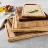 Sur La Table Reversible Cutting Board, 16″ x 12″, Walnut(Walnut)