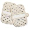 Sur La Table Tulip Mini Mitts, Set of 2, White
