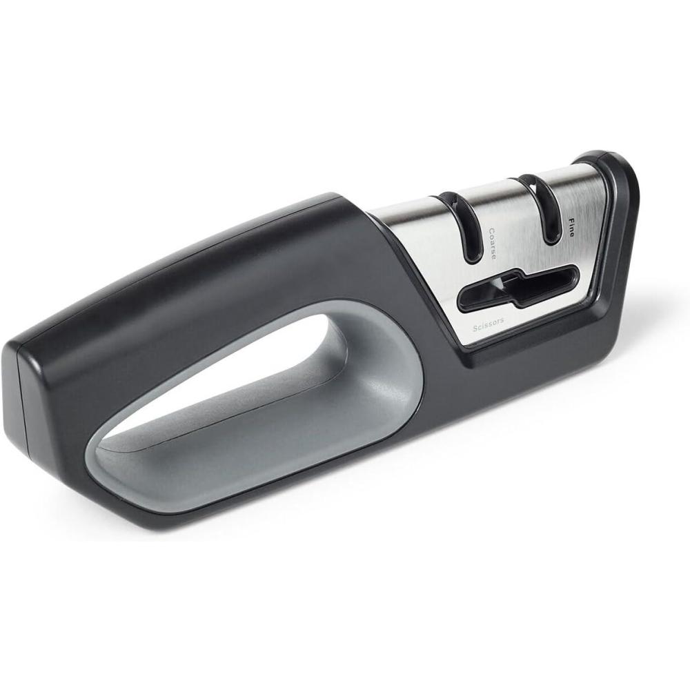 imageSur La Table 2Stage Knife amp Scissor Sharpener Black