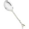 Sur La Table Twig Serving Spoon, Silver