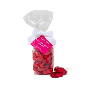 Sur La Table Milk Chocolate Hearts, Red