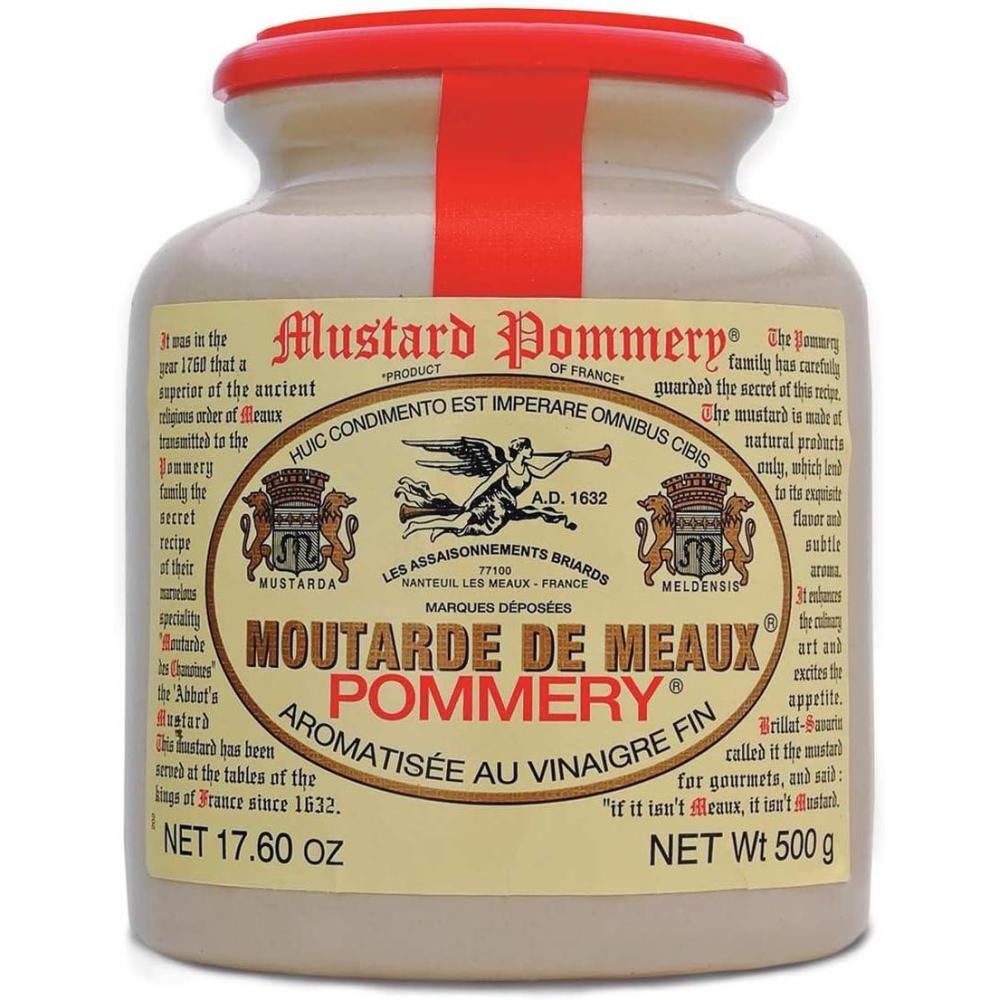 imagePommery Meaux Grain Mustard in Stoneware Crock 176 oz