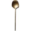 Sur La Table Brushed Gold Iron Forged Serving Spoon