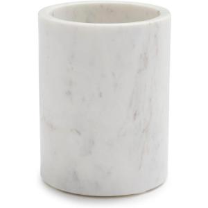Sur La Table Marble Utensil Crock , White