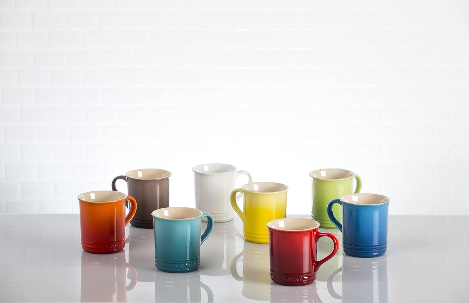 imageLe Creuset Stoneware Vancouver Mug 14 oz ArtichautPeche
