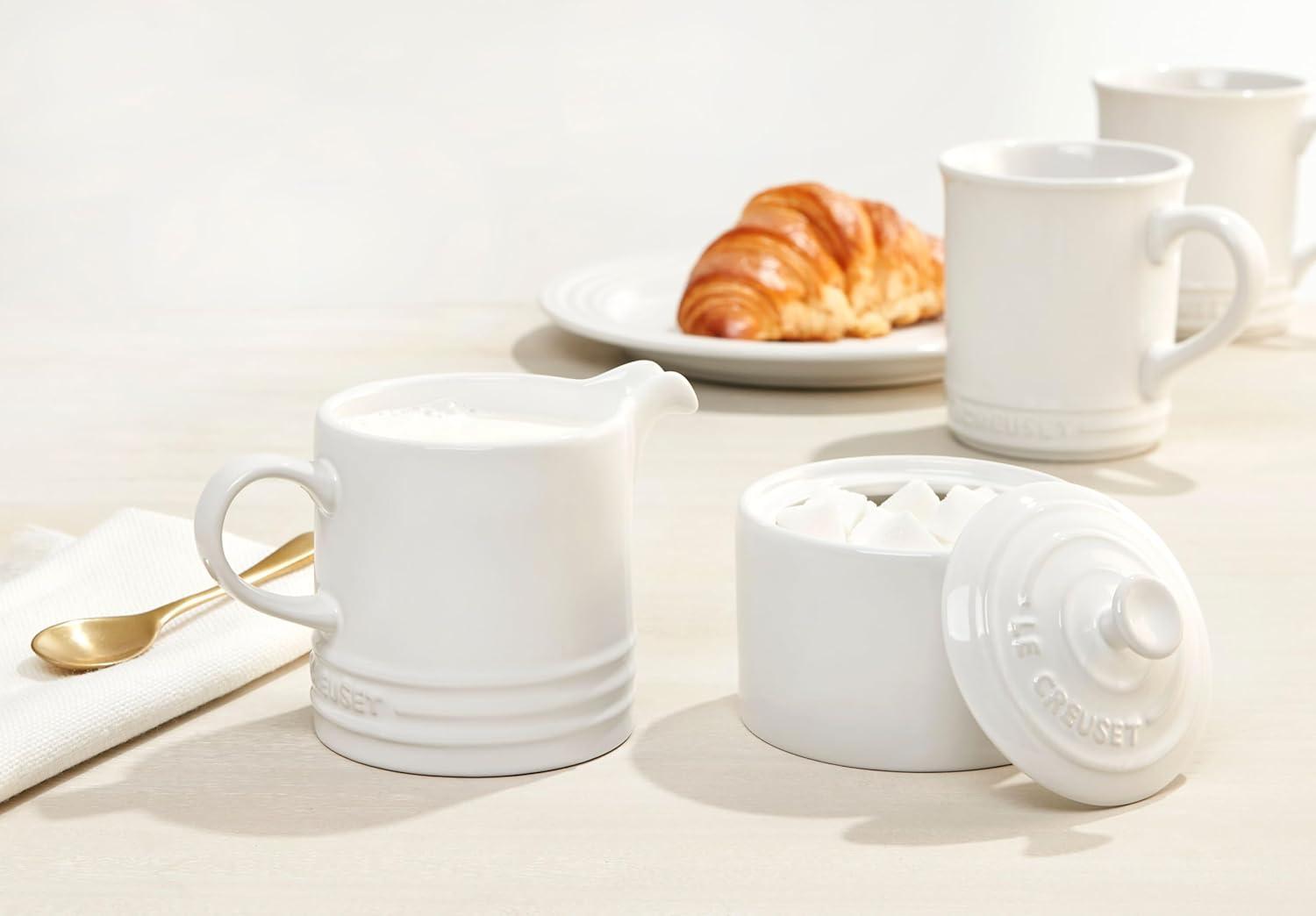 imageLe Creuset Stoneware Vancouver Mug 14 oz ArtichautWhite