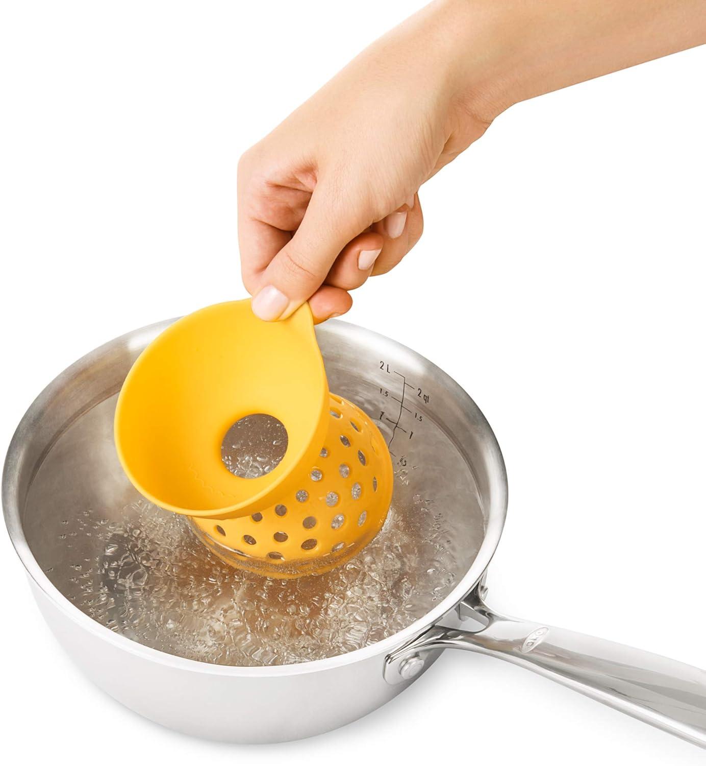 imageOXO Good Grips 2 Piece Silicone Egg Poaching Set One Size Yellow