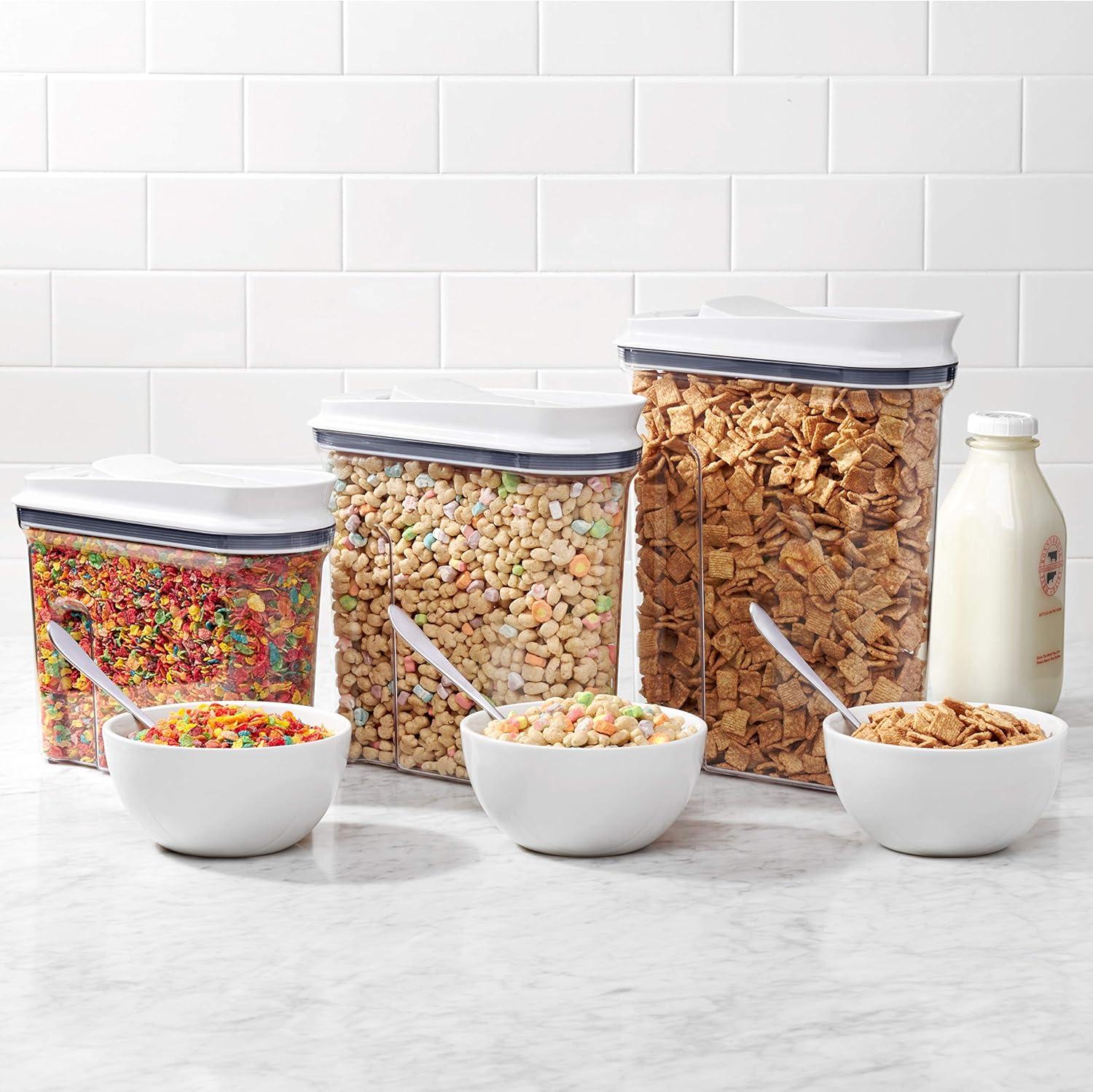 imageOXO Good Grips Airtight POP Large Cereal Dispenser 45 Qt1 Count Pack of 1