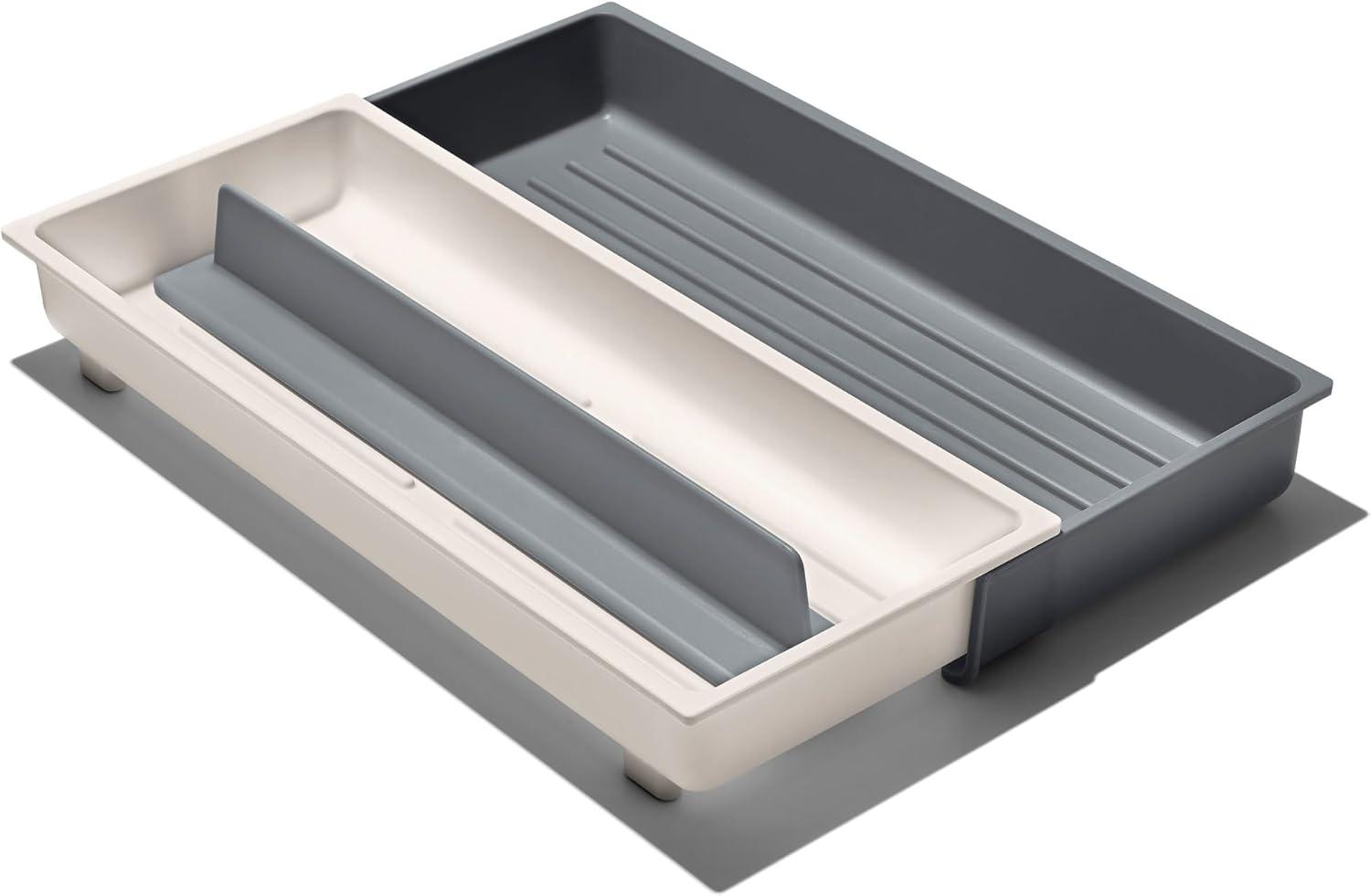 imageOXO Good Grips Drawer Large Expandable Kitchen Tool Organizer WhiteExpandable Pack of 1