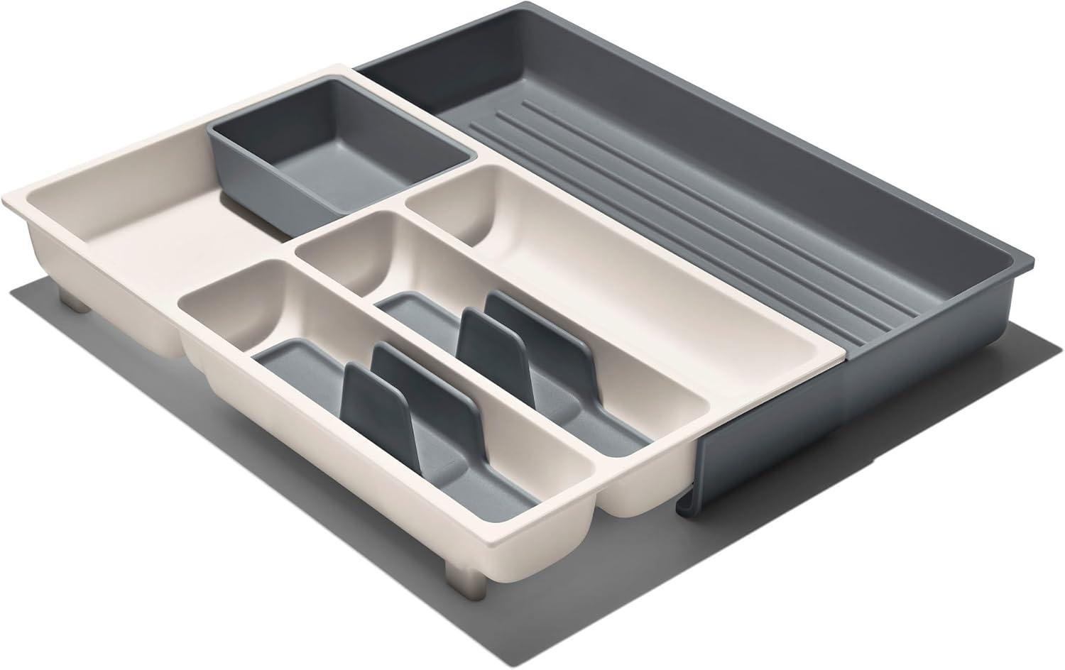 imageOXO Good Grips Drawer Large Expandable Kitchen Tool Organizer WhiteExpandable Pack of 1