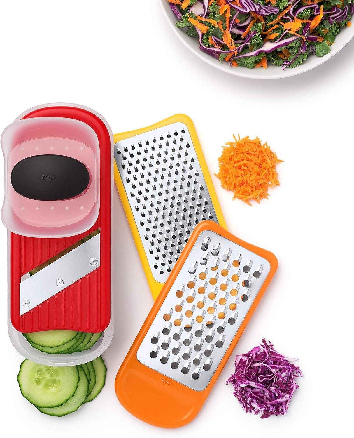 imageOXO Good Grips Mini Complete Grate amp Slice SetMini Grate Slice Set