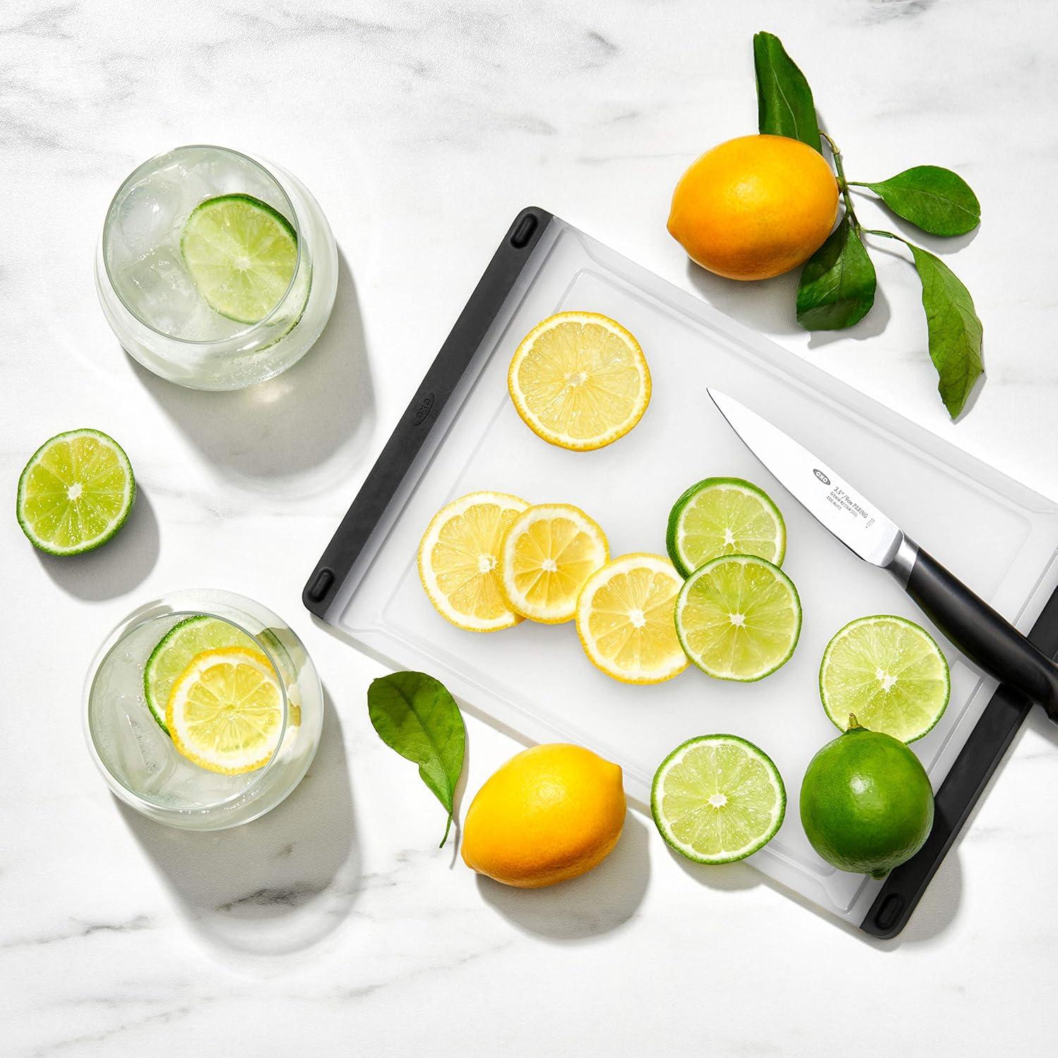 imageOXO Good Grips Plastic Utility Cutting BoardPrep Cutting Board
