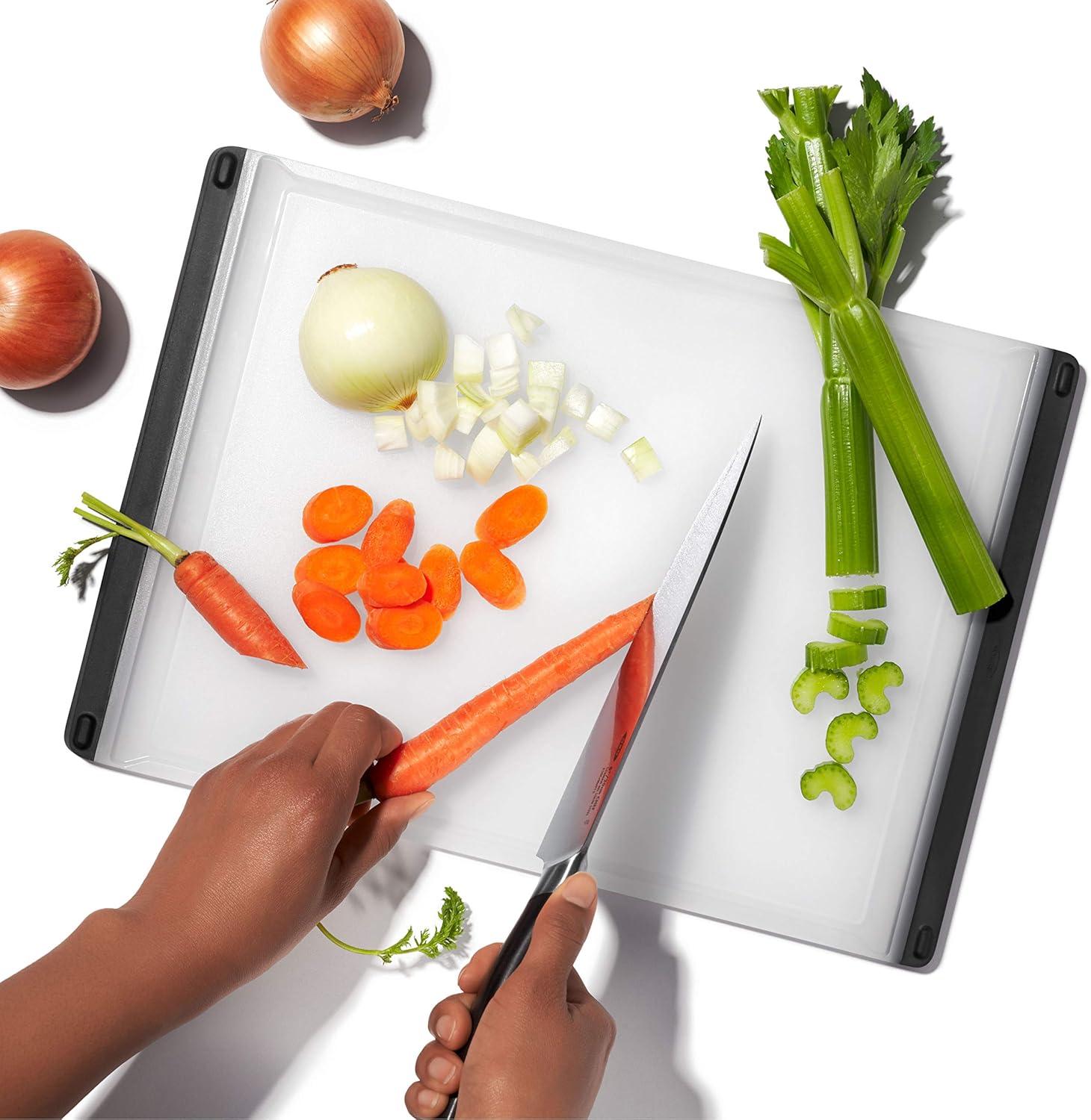 imageOXO Good Grips Plastic Utility Cutting BoardUtility Cutting Board