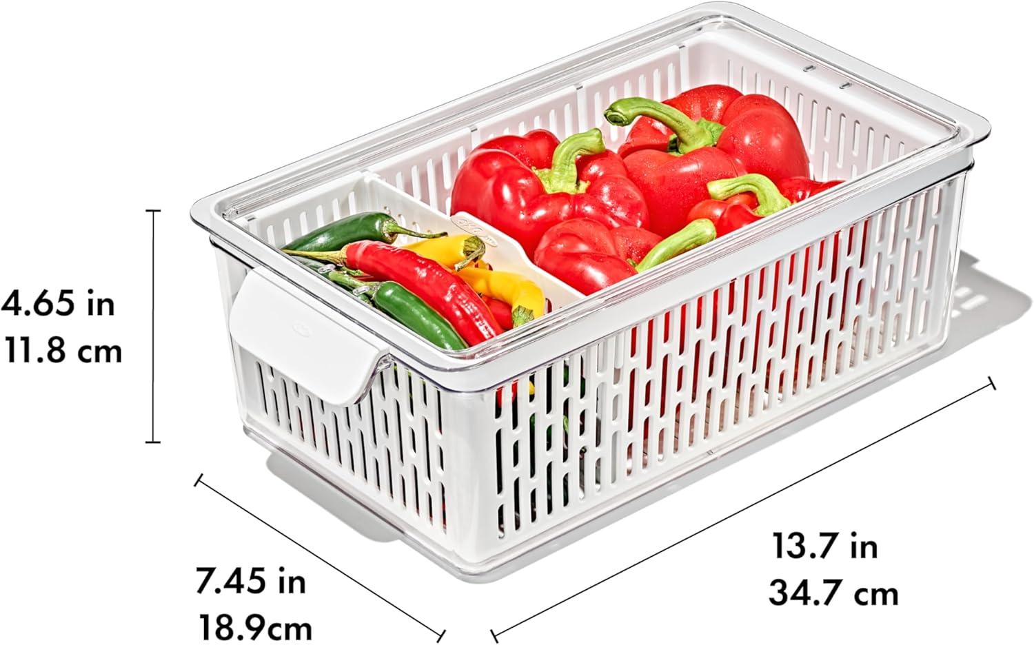 imageOXO Good Grips Produce Saver Long BinMedium Bin