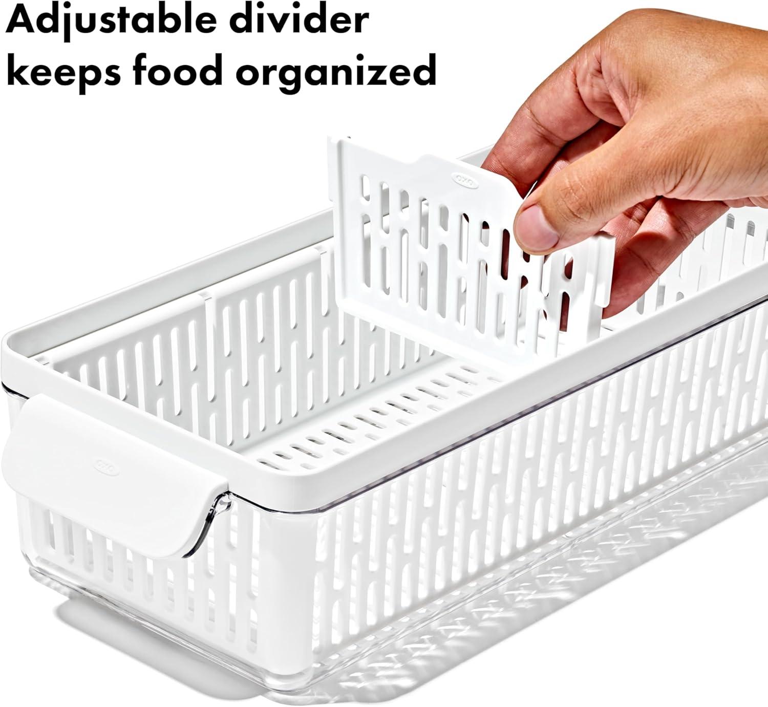 imageOXO Good Grips Produce Saver Long BinMedium Bin
