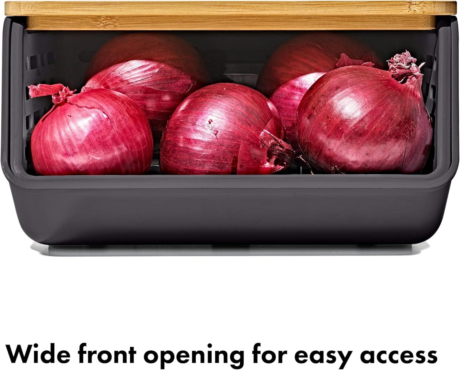 imageOXO Good Grips Produce Saver Long BinRoot Vegetable Bin