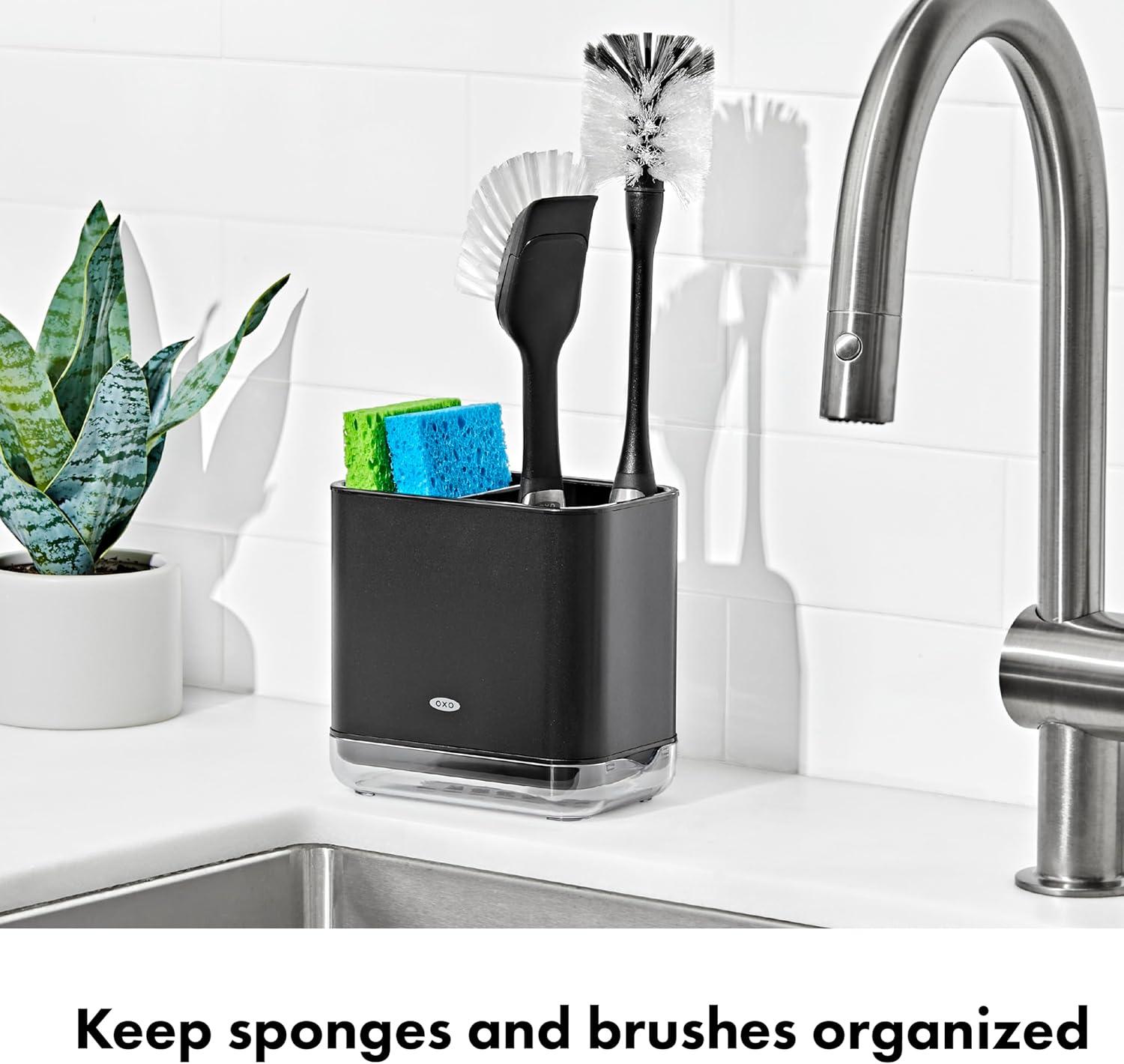 imageOXO Good Grips Stainless Steel Sinkware CaddyBlack
