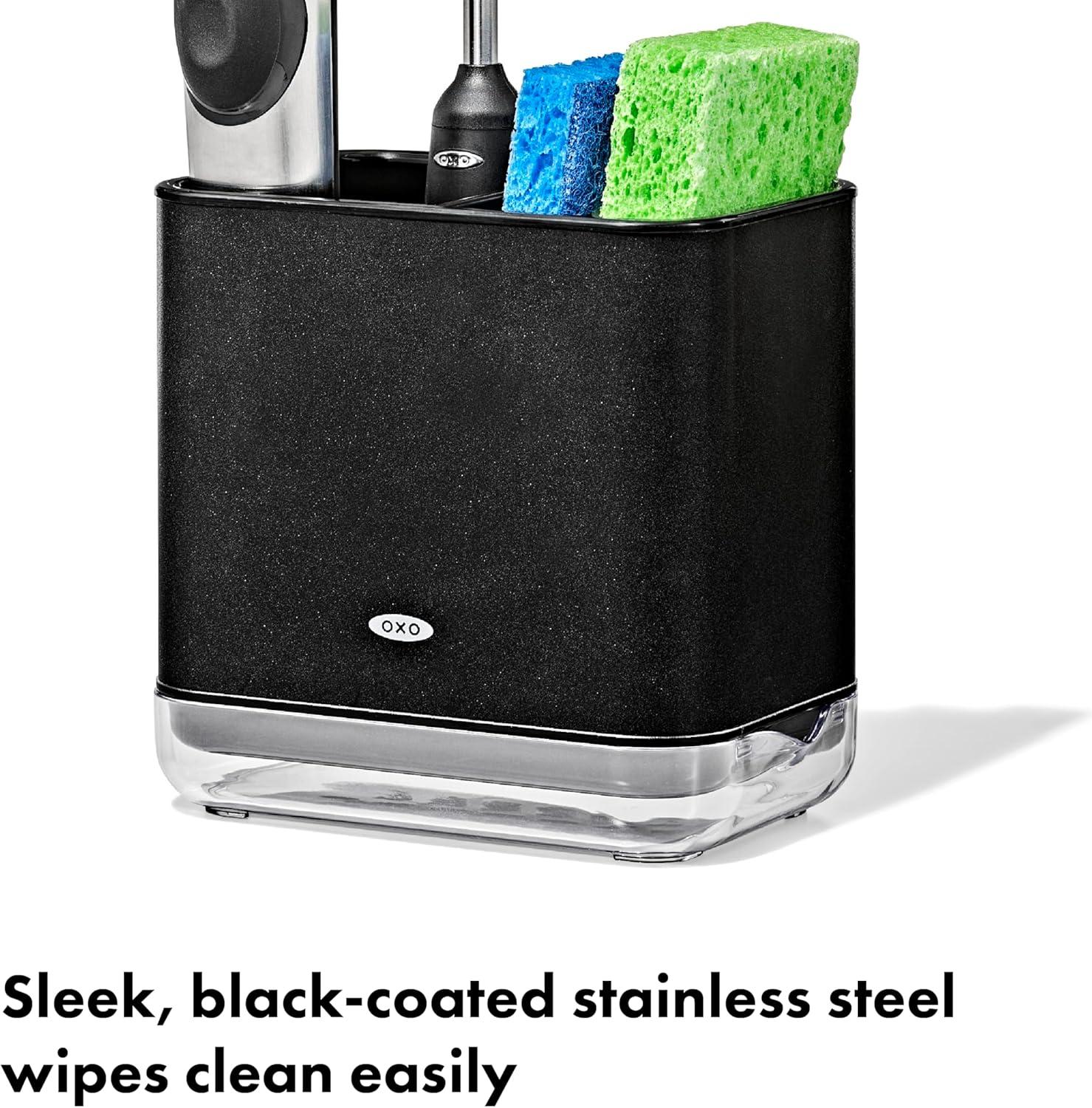 imageOXO Good Grips Stainless Steel Sinkware CaddyBlack