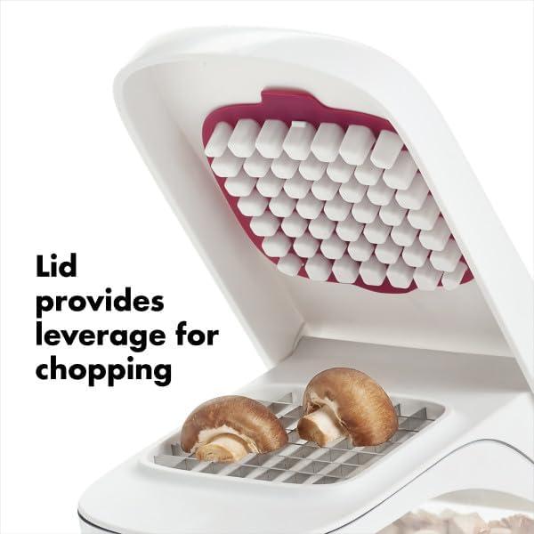 imageOXO Good Grips Vegetable and Onion Chopper with Easy Pour Opening WhiteOne Size