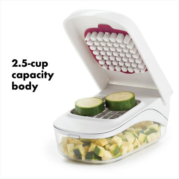 imageOXO Good Grips Vegetable and Onion Chopper with Easy Pour Opening WhiteOne Size