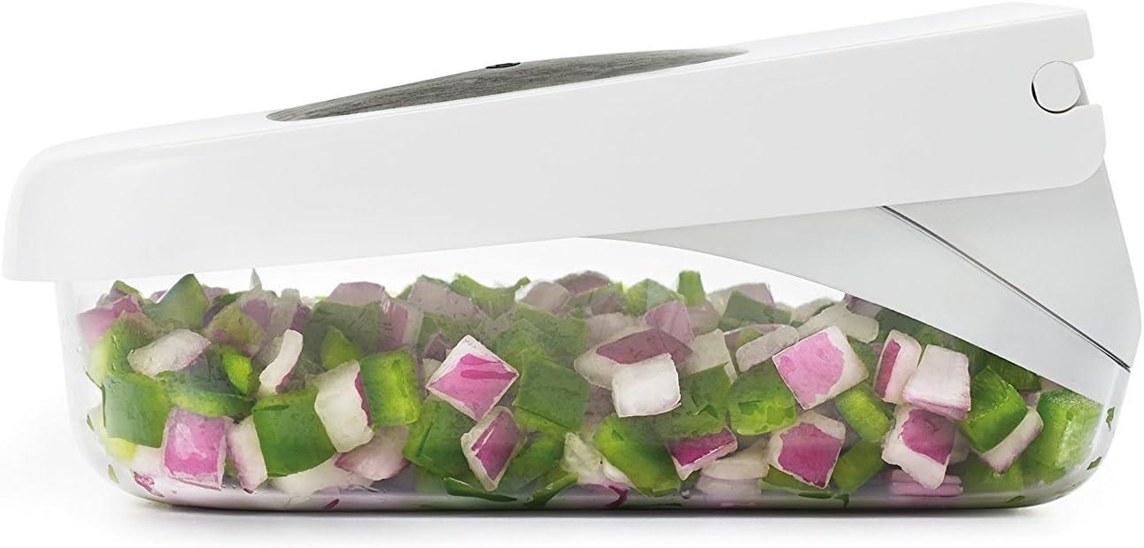 imageOXO Good Grips Vegetable and Onion Chopper with Easy Pour Opening WhiteOne Size Pack of 12