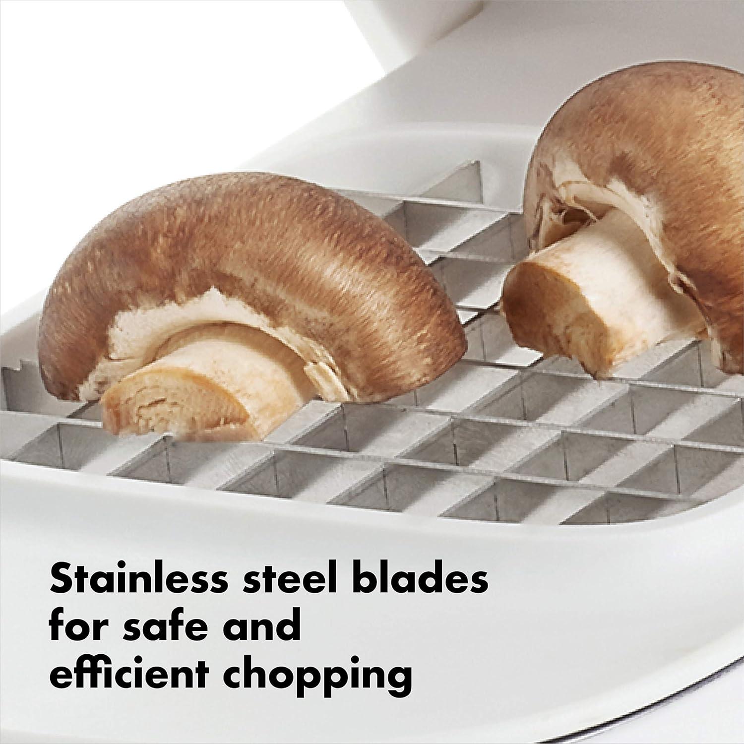 imageOXO Good Grips Vegetable and Onion Chopper with Easy Pour Opening WhiteOne Size Pack of 12
