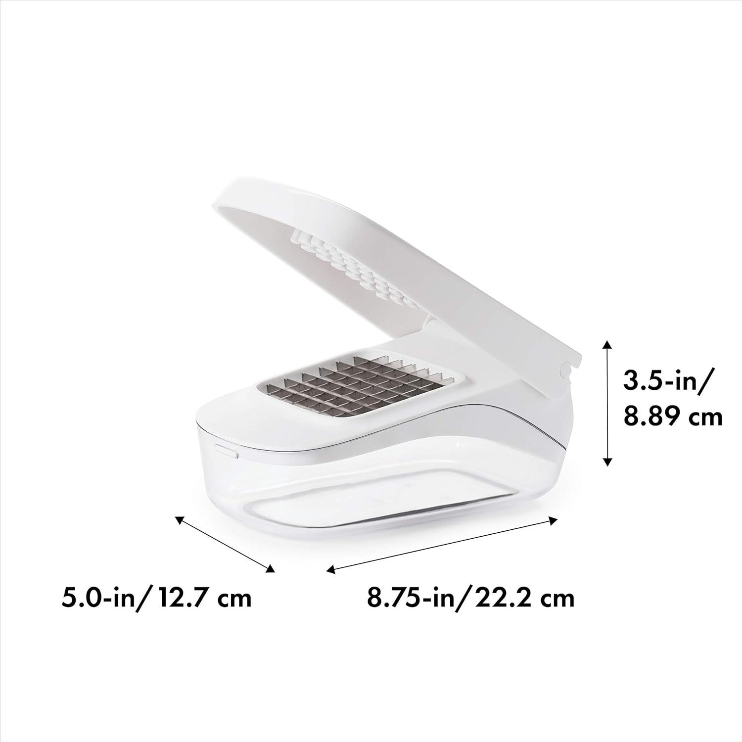 imageOXO Good Grips Vegetable and Onion Chopper with Easy Pour Opening WhiteOne Size Pack of 12