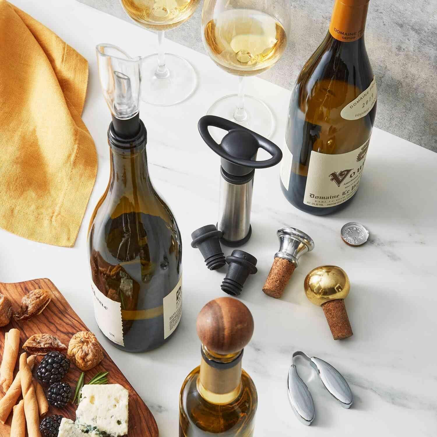 imageSur La Table Champagne Bottle Stopper Silver