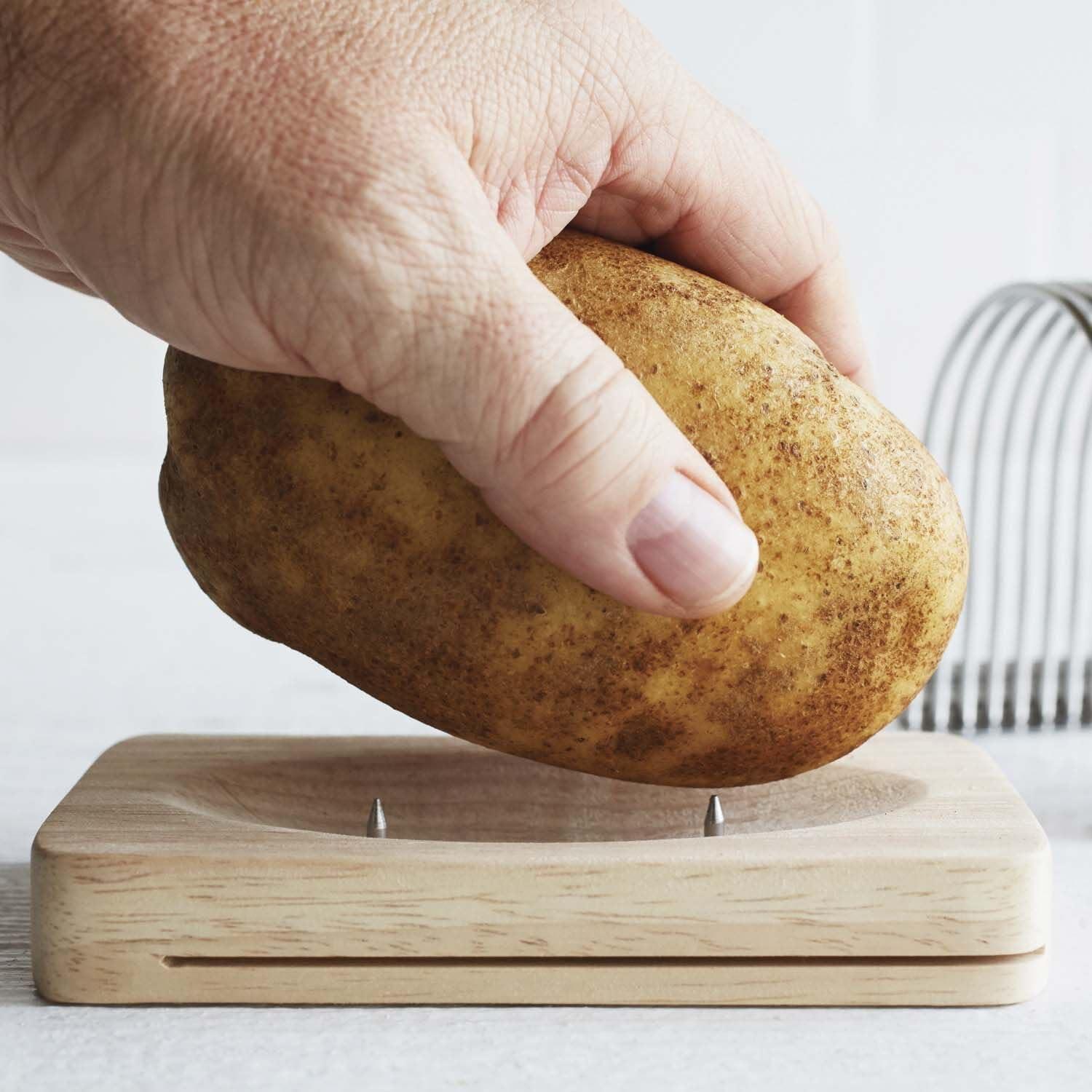 imageSur La Table Hasselback Potato Prep Set Brown